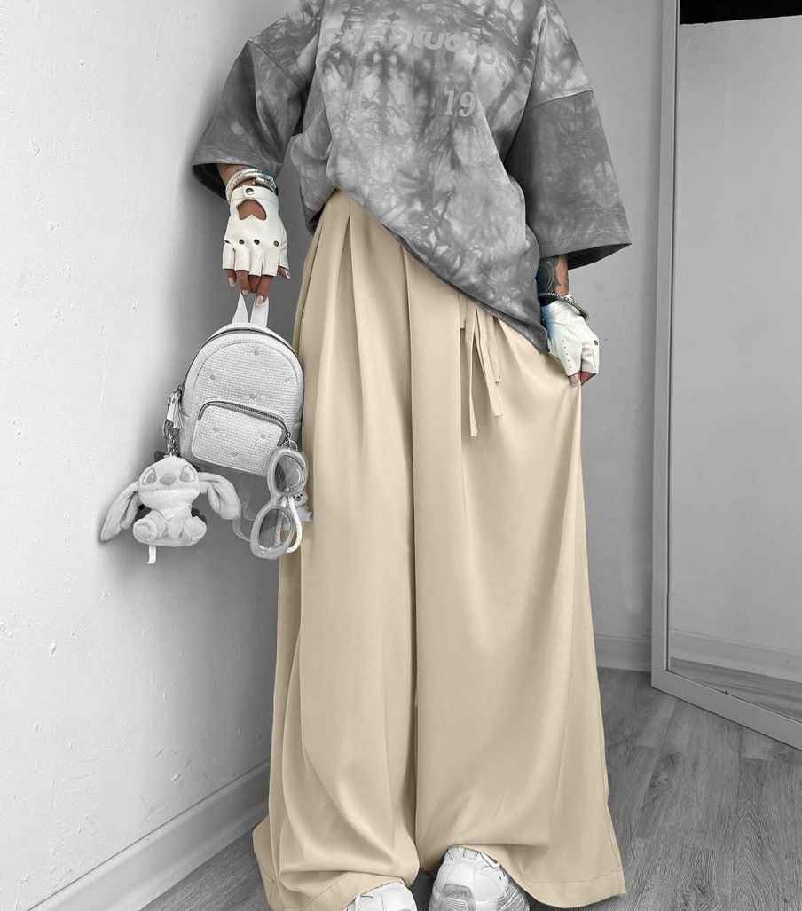 شلوار لنین فول بگ زنانه